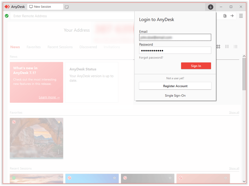 Anydesk免接受远程连接电脑桌面百度经验